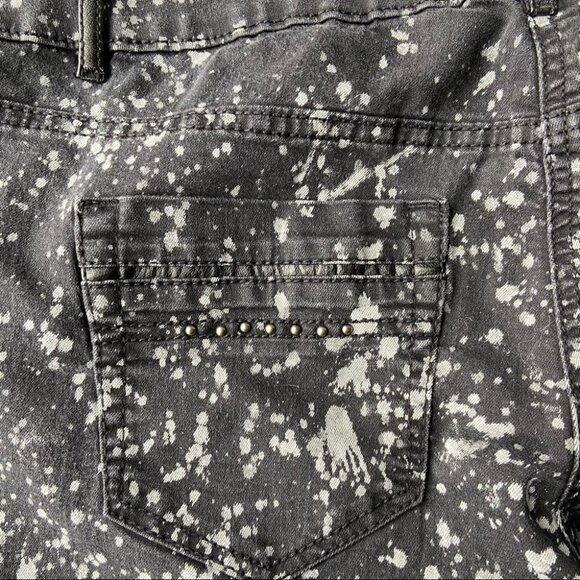 Mblm Splattered  Studded Skinny Jeans - Picture 8 of 15